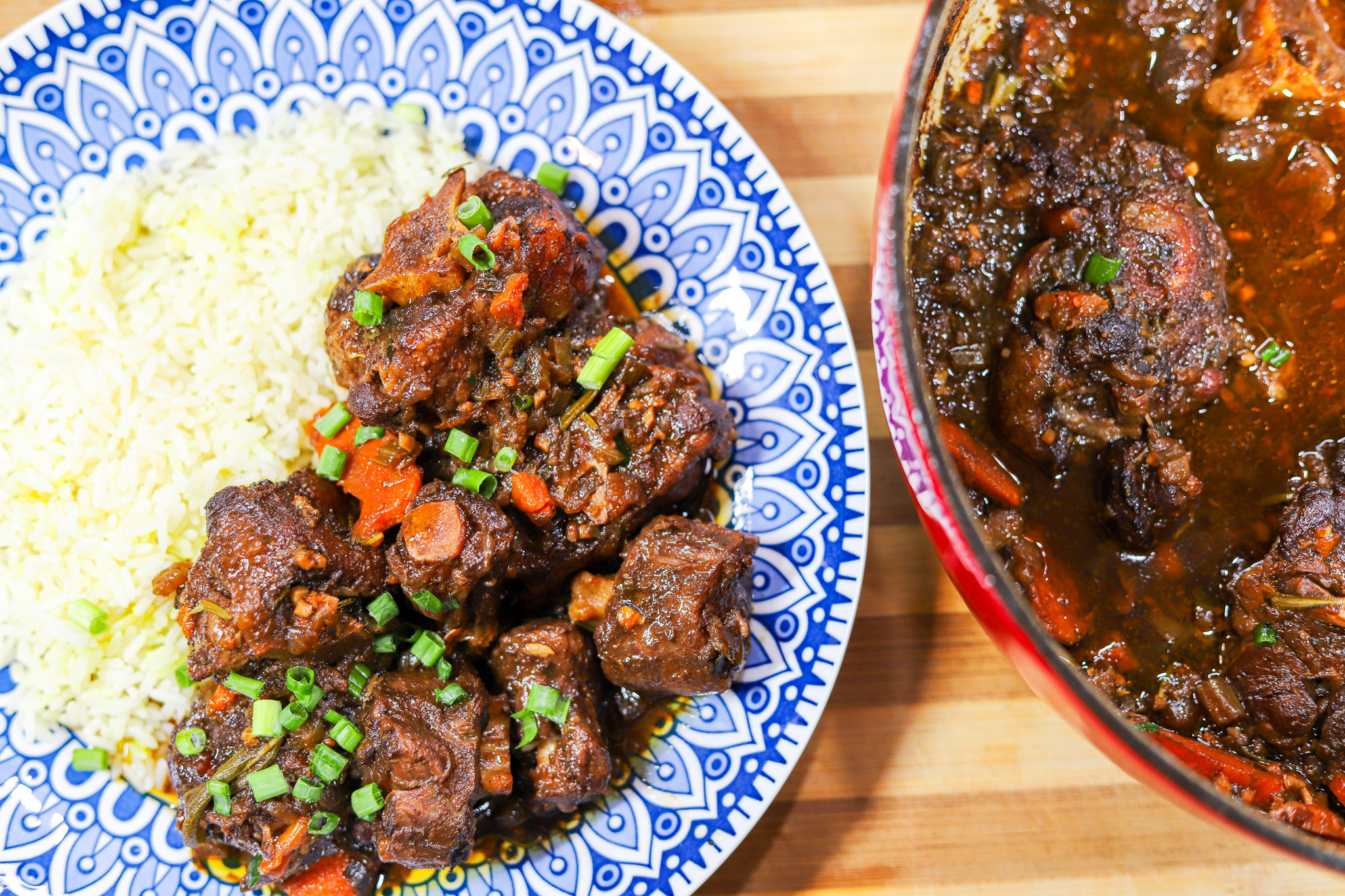 Oxtails-rice